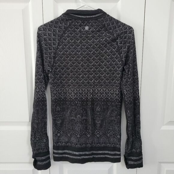 ATHLETA Lightweight Stretchy Quarter Zip Pullover Top Women's Size Medium - Picture 3 of 3